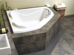Corner***Jetted***Tub